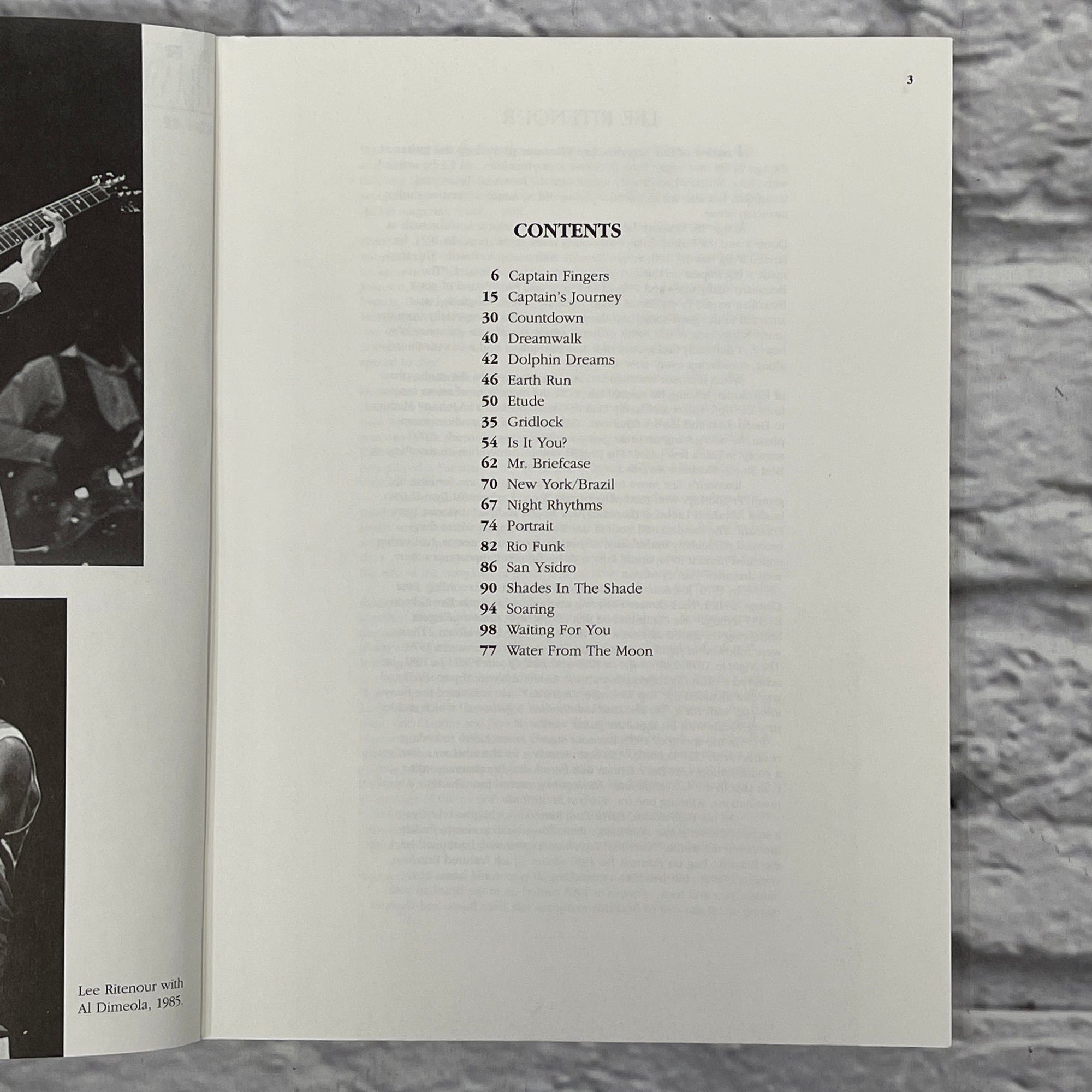 Hal Leonard Lee Ritenour Guitar Transcription Book