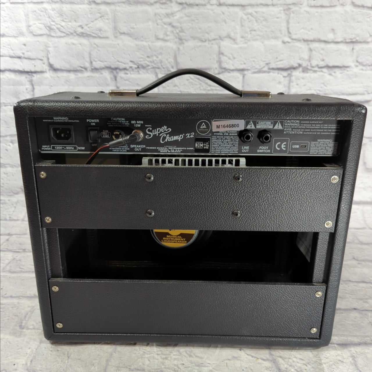 Fender Super Champ X2 Guitar Combo Amp