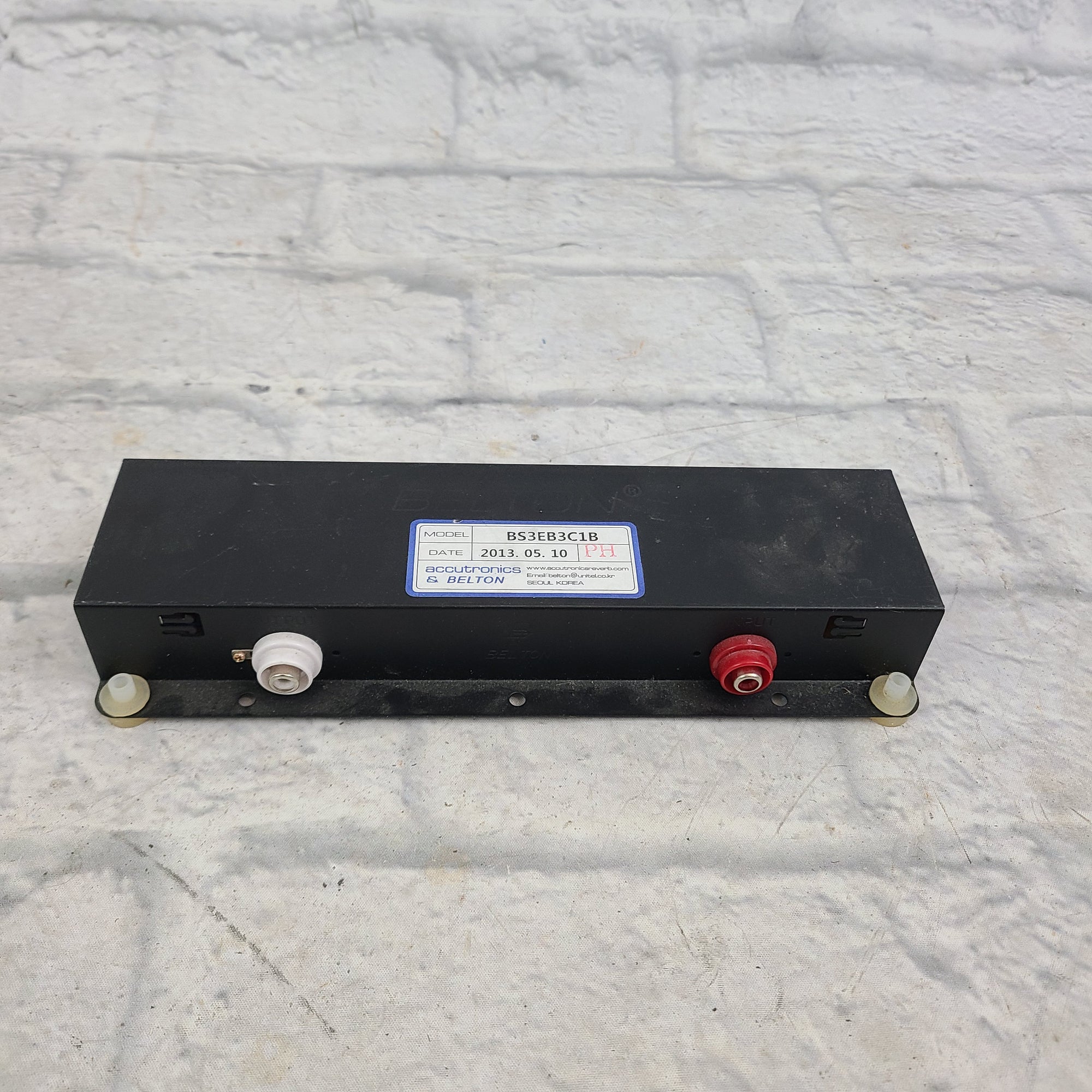 Accutronics Spring reverb Tank Model Number BS3EB3c1B