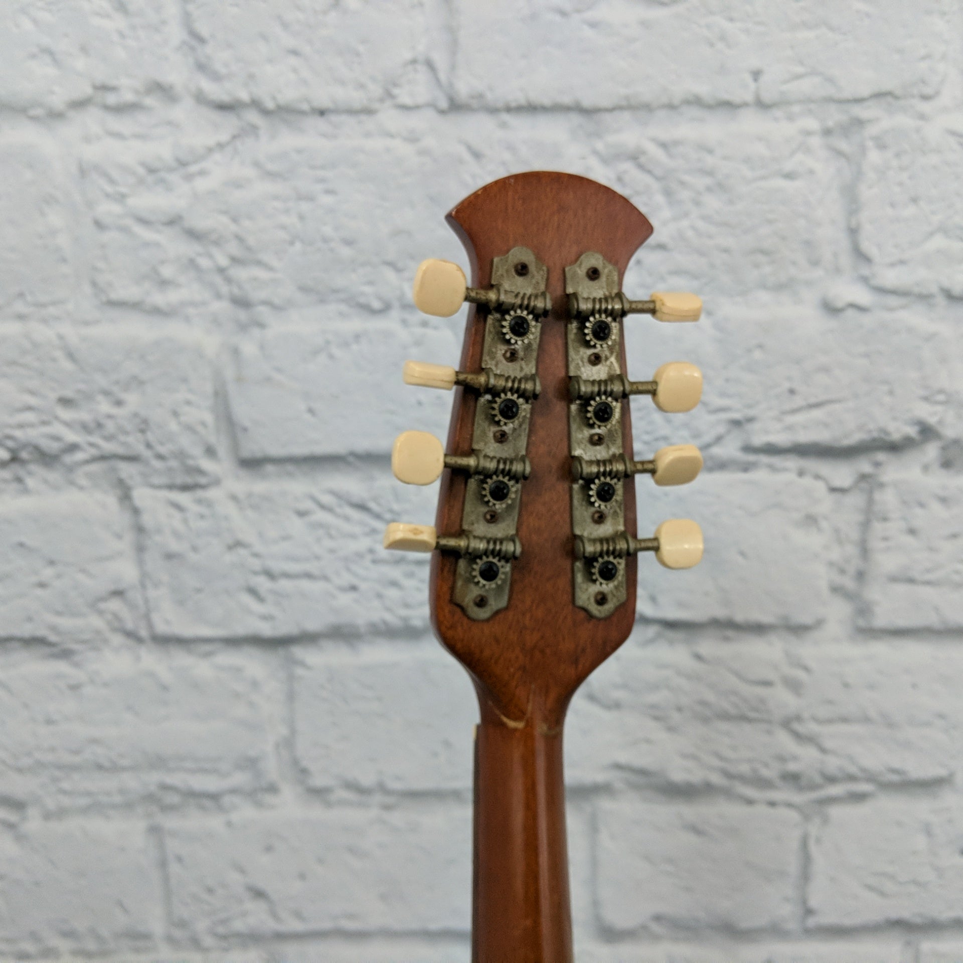 1975 Suzuki Mandolin with Silver Hardshell Case