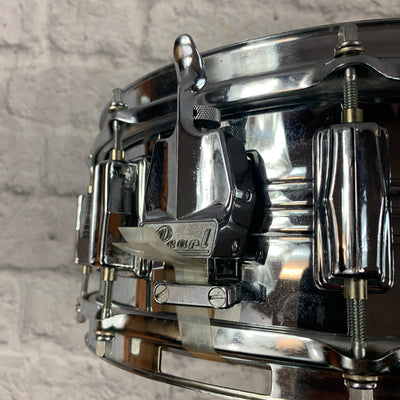 Pearl Japan Chrome Over Brass 10 Lug Snare Drum