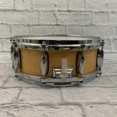 Gretsch Maple 5.5 x 14 Snare - Natural Finish Die Cast Hoops