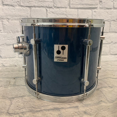 Sonor Force 2001 13 x 10 Rack Tom - Blue Wrap
