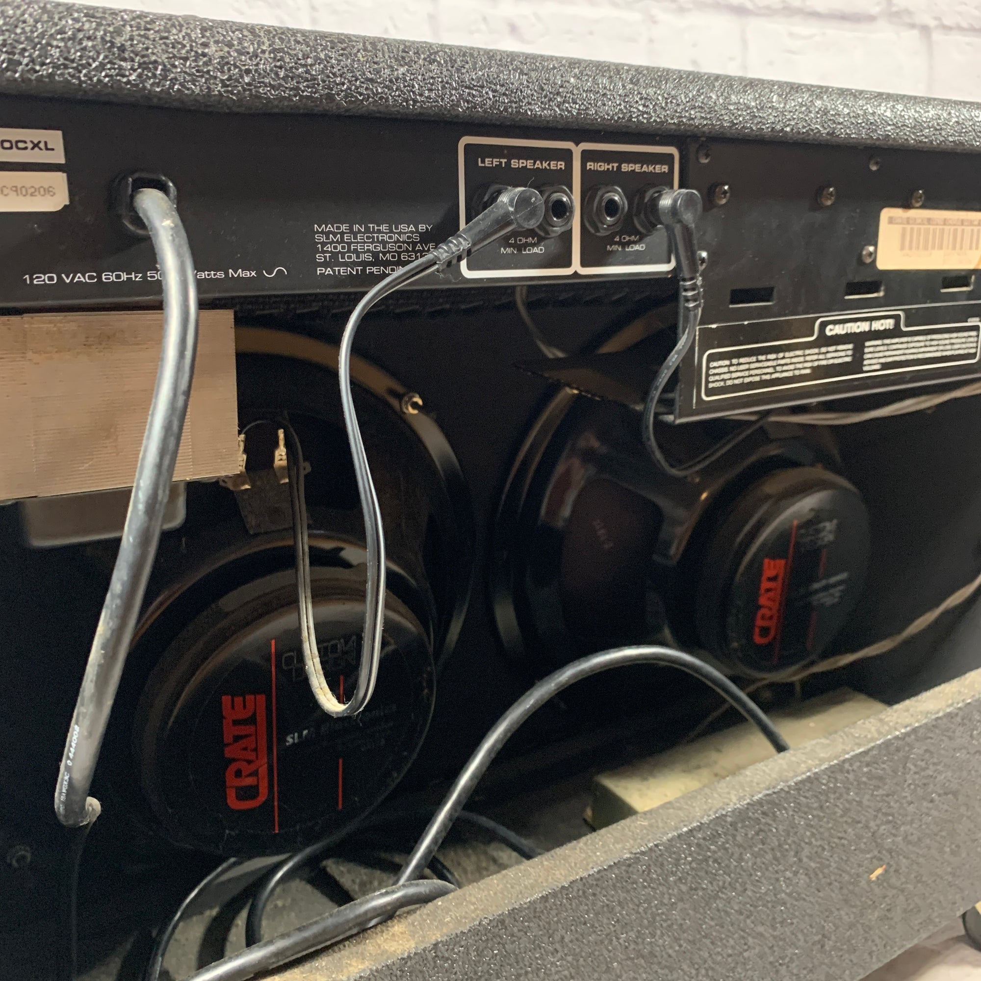 Crate G130C XL Chorus 2x12 Guitar Combo Amp w/ casters