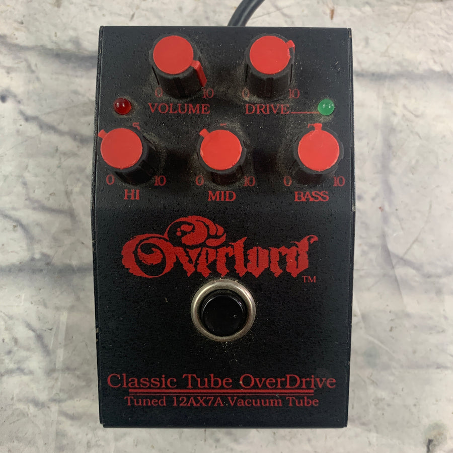 Vintage Dean Markley Overlord Classic Tube Overdrive Guitar Pedal