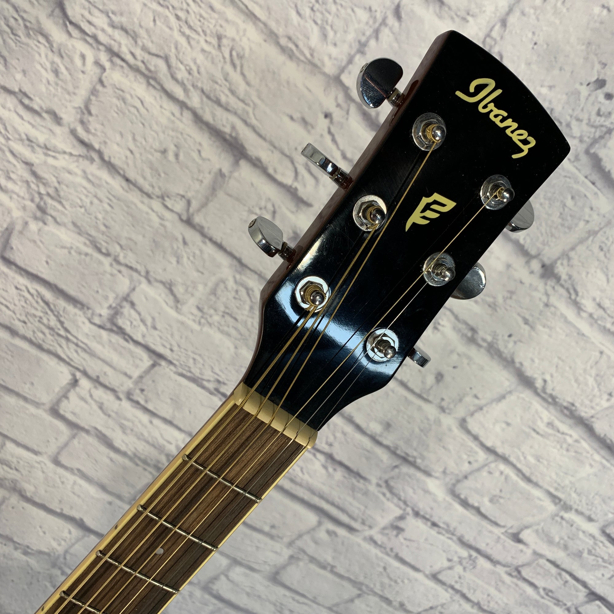 Ibanez PN12E VMS Vintage Mahogany Sunburst Acoustic-Electric Parlor Guitar