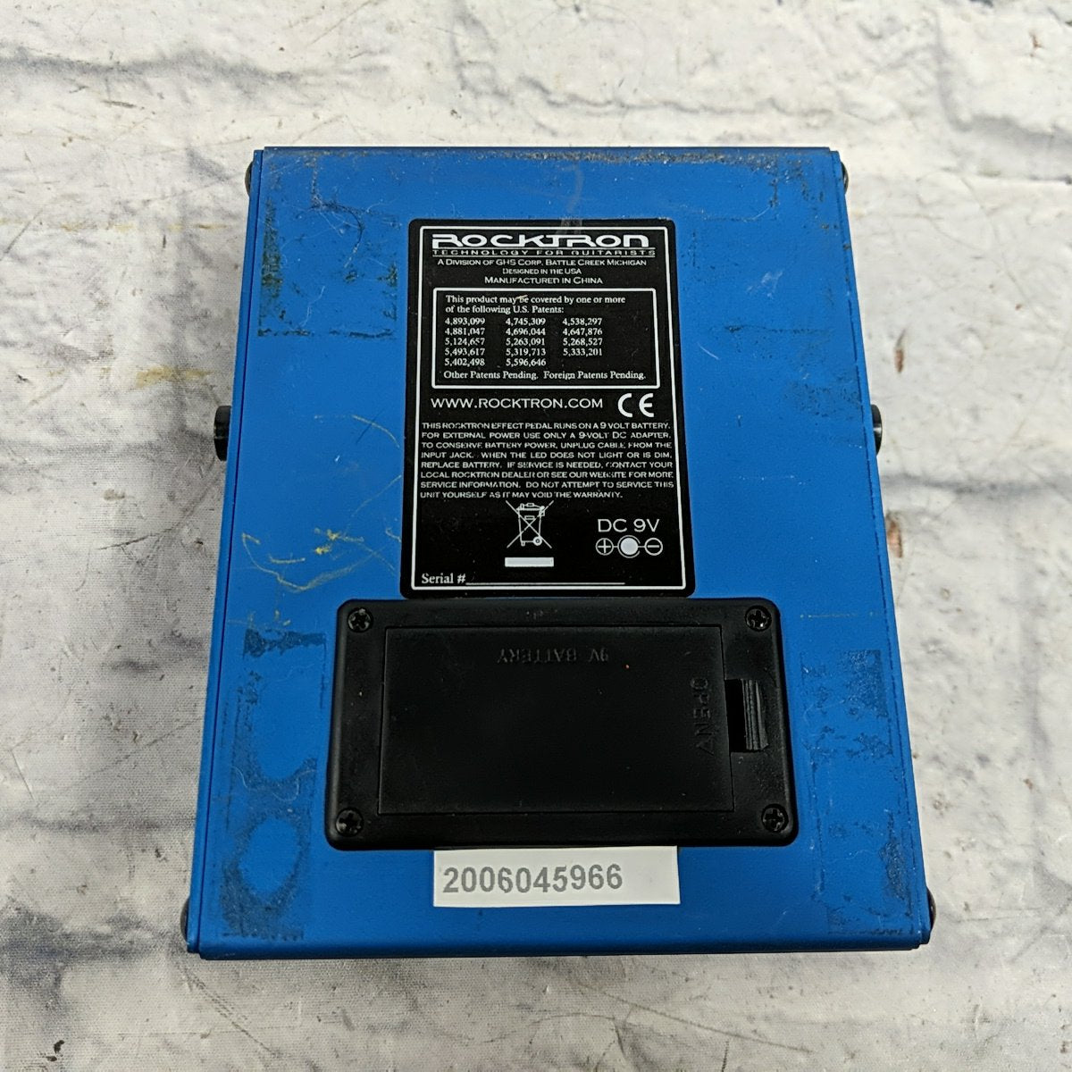 hush the pedal Rocktron Hush The Pedal Noise Reduction Noise Gate Pedal