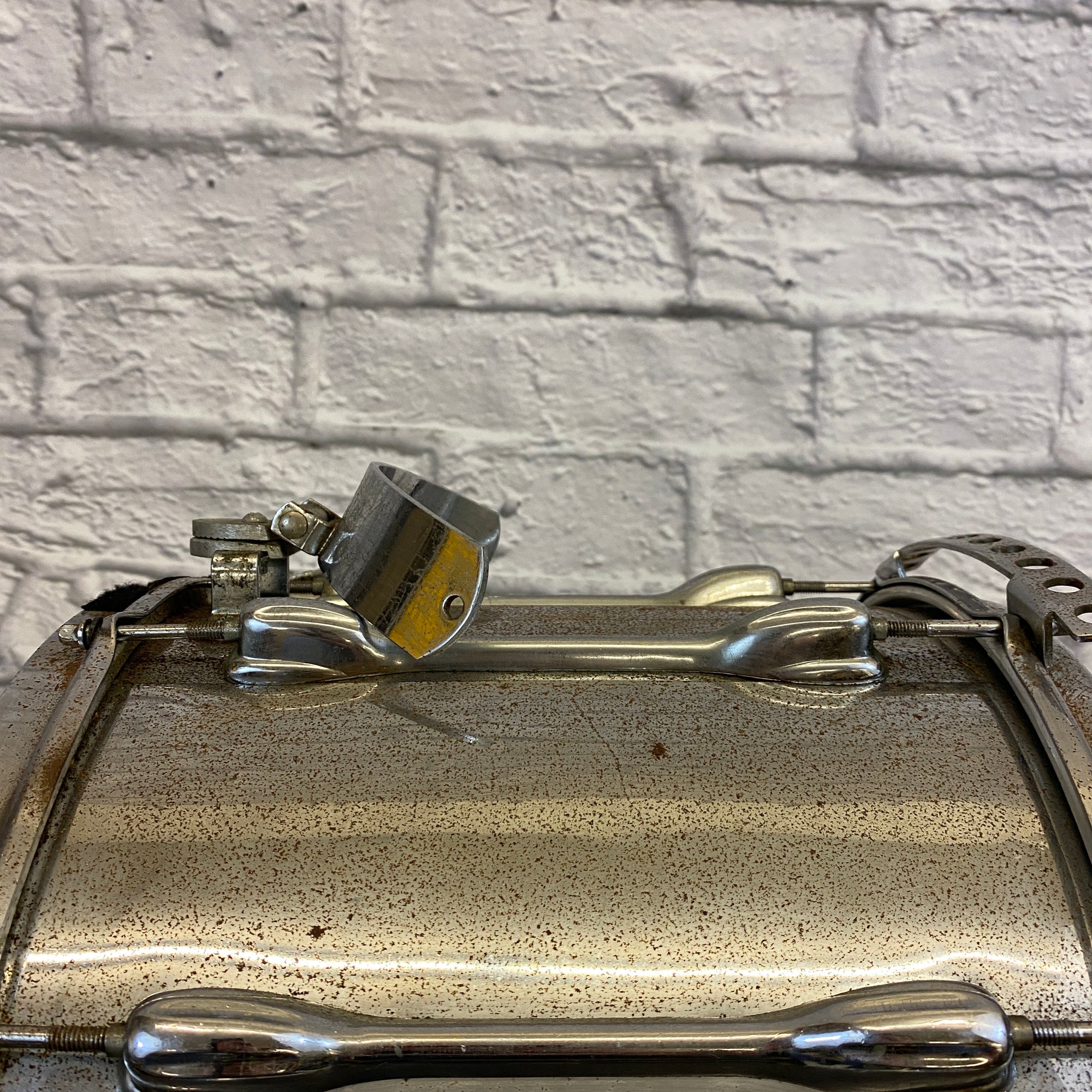 Slingerland Vintage Niles Era 15x12 TDR Marching Snare Drum - Chrome