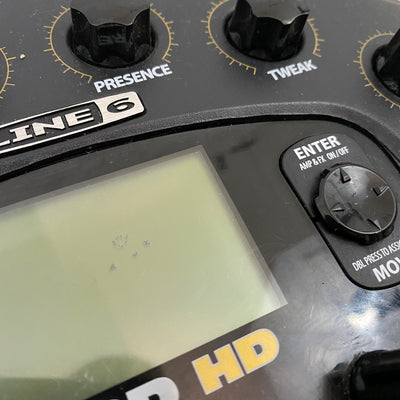 Line 6 POD HD Desktop Bean Mutli Effects Pedal w/ Power Supply