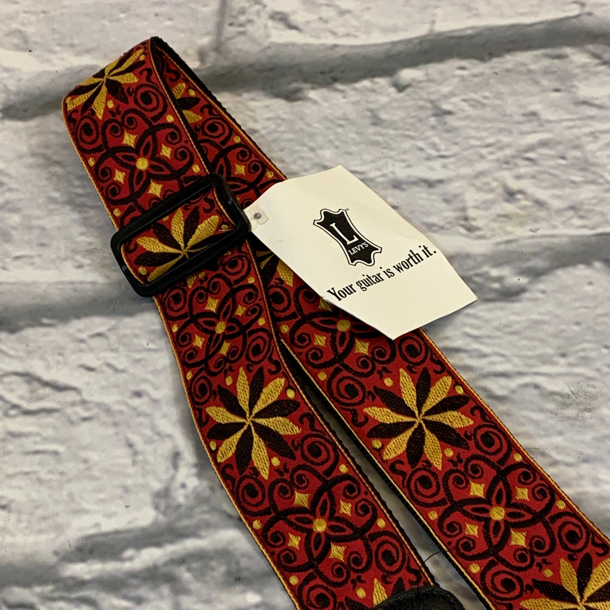 Levy's M8HT-21 '60s Hootenanny 2" Jacquard Weave Guitar Strap