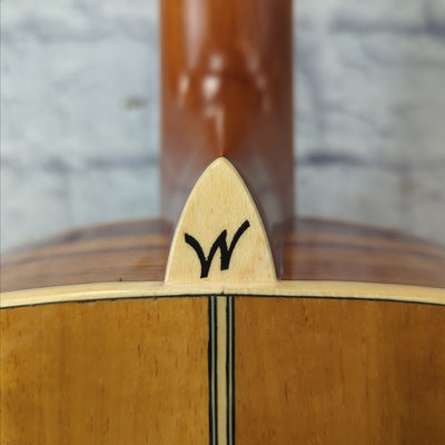 Washburn WSJ50SKELITE - Limited Edition Southern Jumbo Acoustic Guitar - Natural Gloss Finish w/Case
