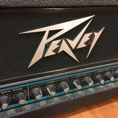 ** Peavey Revolution Black/Teal Amp Head