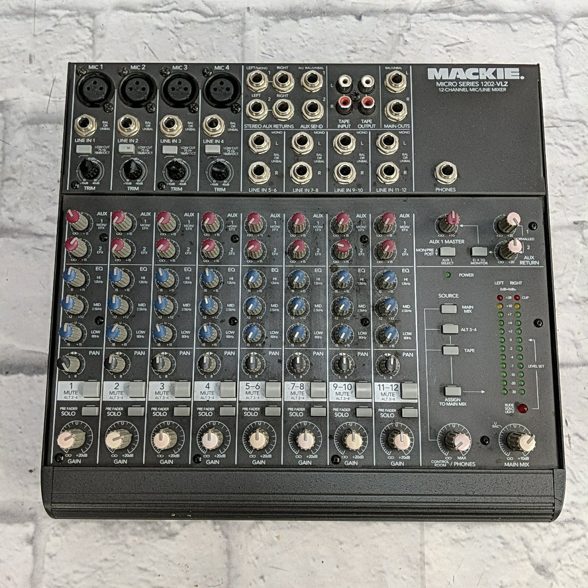 Mackie 1202 VLZ 12 Micro Series Channel Passive Mixer