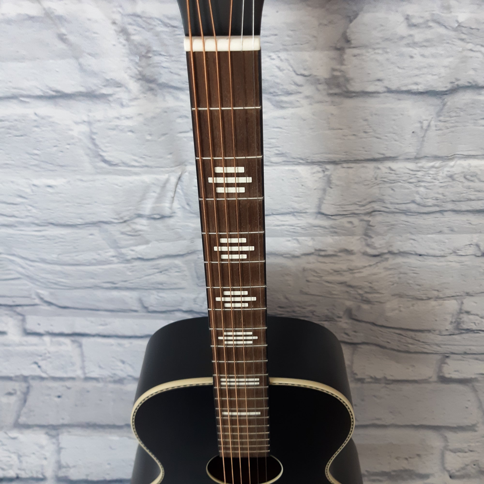 Recording King RPS-7G-MBK Dirty 37 "Golden Eagle" Single 0 Acoustic Guitar