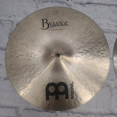 Meinl Byzance 14 Medium Hi Hat Cymbal Pair