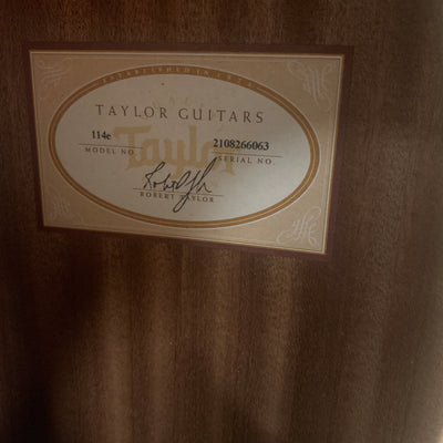Taylor 114e Acoustic Guitar