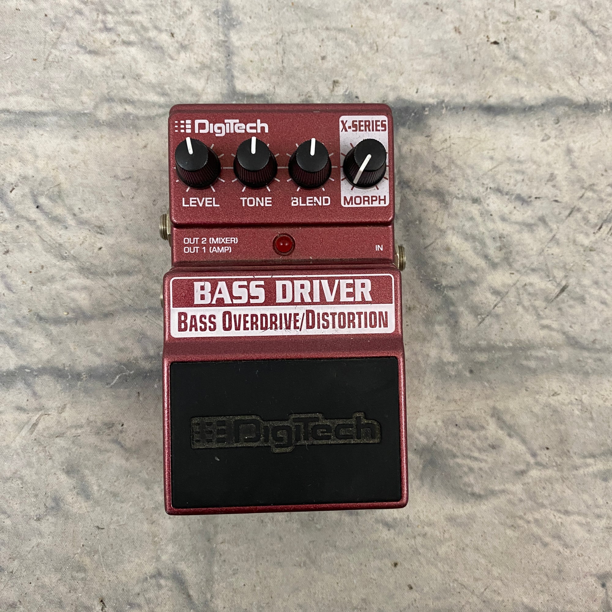 bass overdrive distortion pedal Digitech Bass Driver Overdrive Pedal
