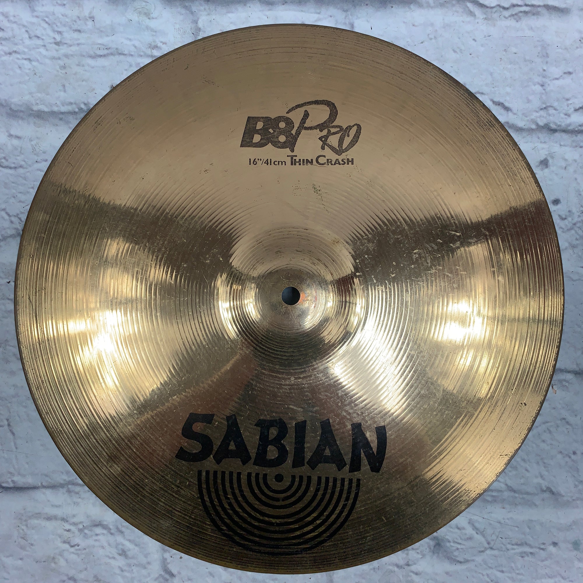 Sabian 16 B8 Pro Thin Crash Cymbal