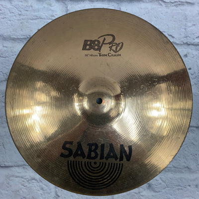 Sabian 16 B8 Pro Thin Crash Cymbal