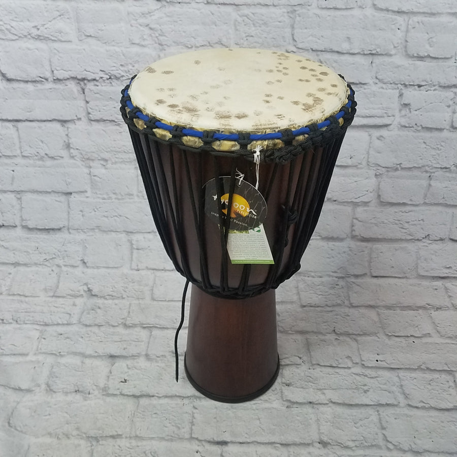 Tycoon Dancing Drum Signature Series - 11 Djembe As-Is - Broken Head