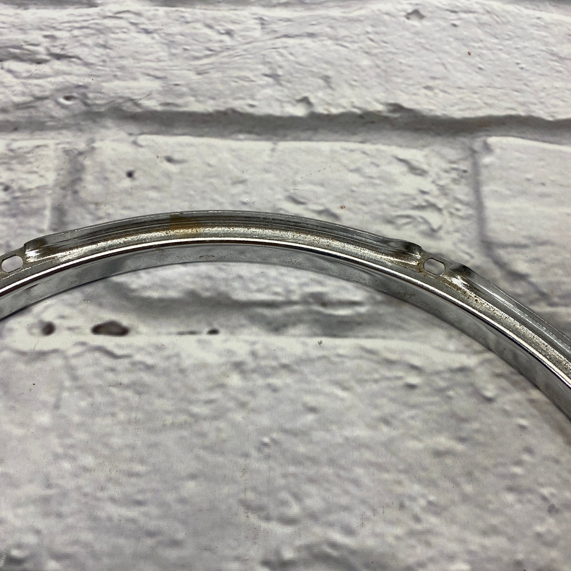 6-Lug 13" Chrome Drum Hoop Pair
