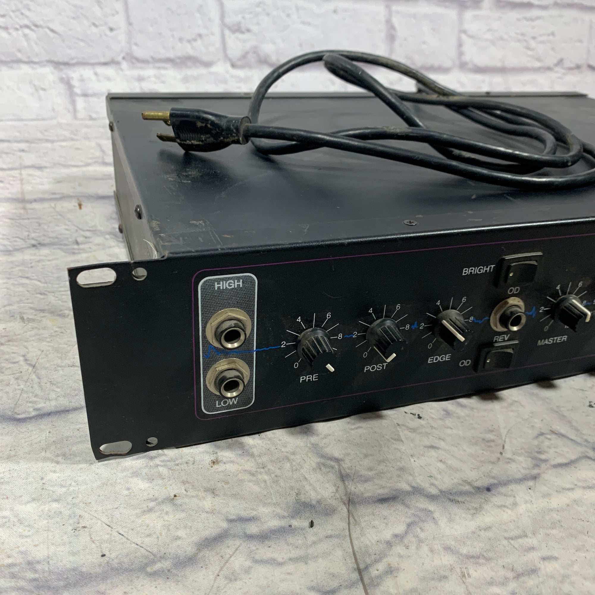 ASI 125GTR Guitar Amplifier Head 2 Space Rack FOR PARTS