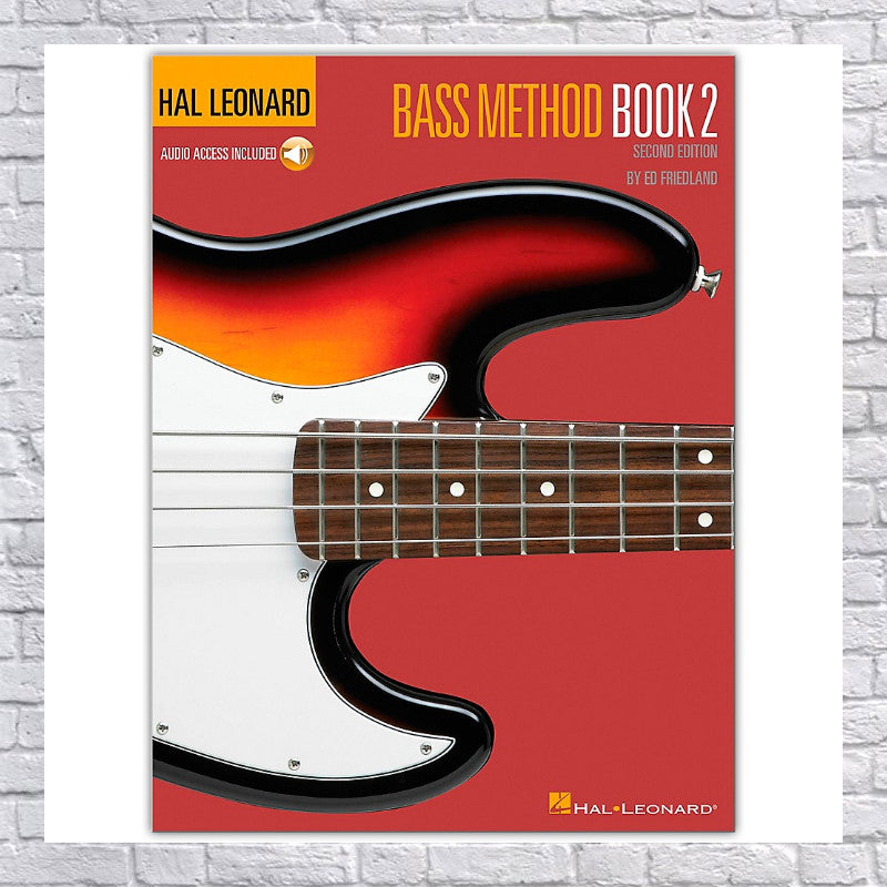 Hal Leonard Bass Method: Book 2 Second Edition .... Bass Guitar Sheet Music, Cd