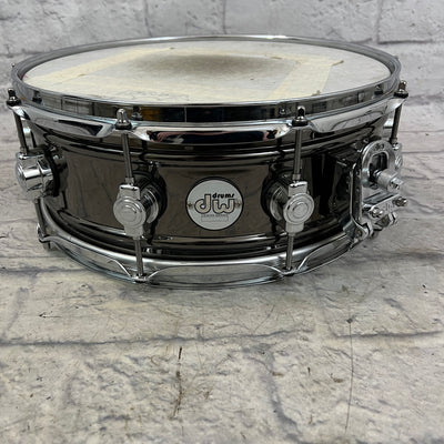 DW Design Series Black over Brass 14x5.5" Snare