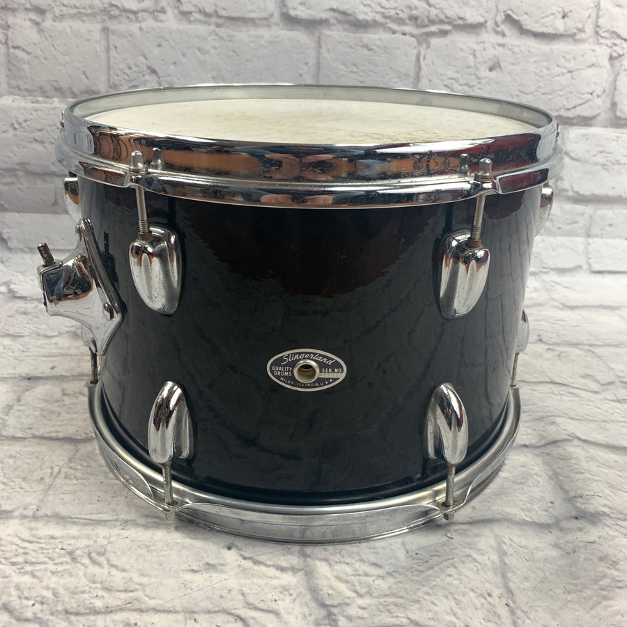 Vintage Slingerland Rack Tom 9x13 Black
