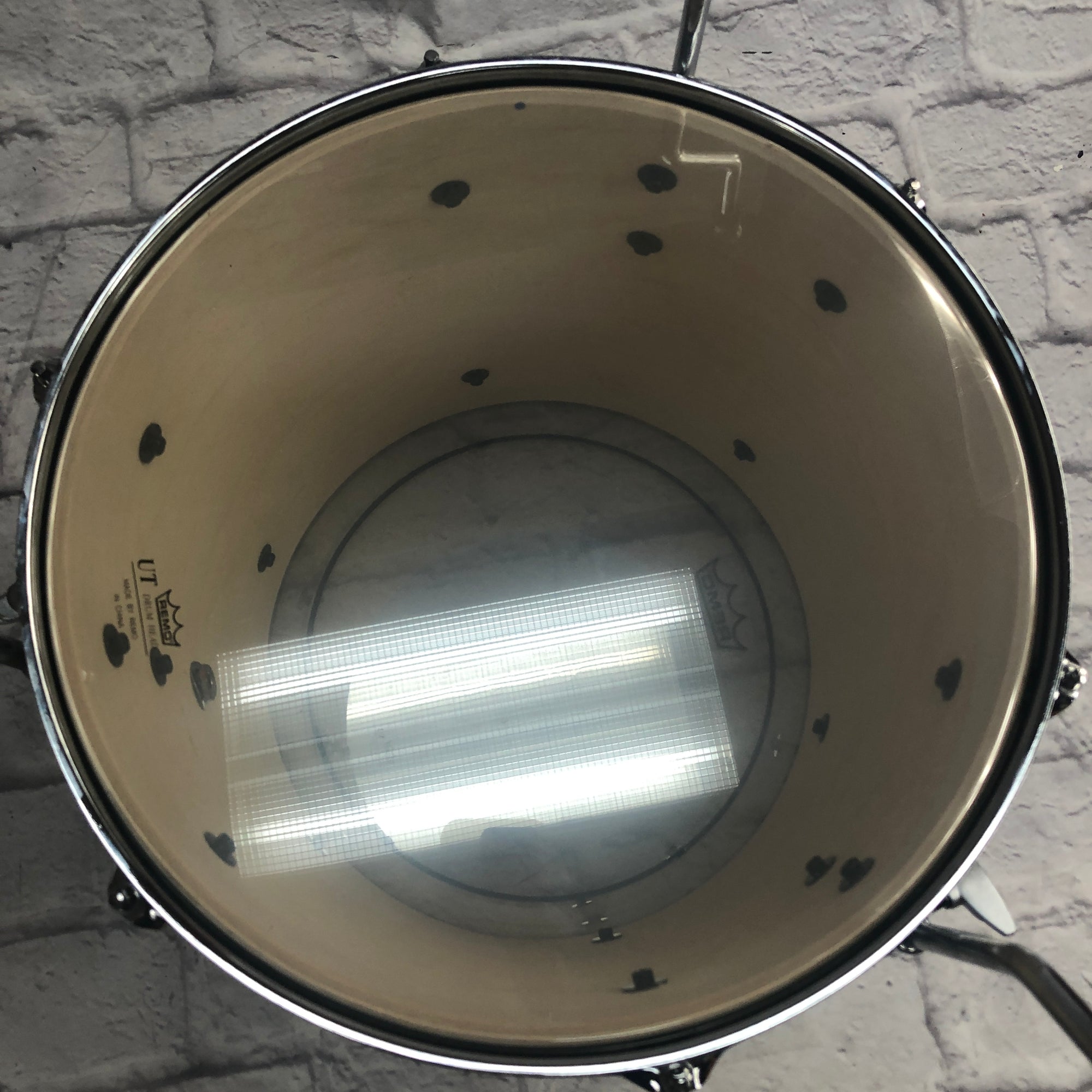 Yamaha 14 Stage Custom Floor Tom Black