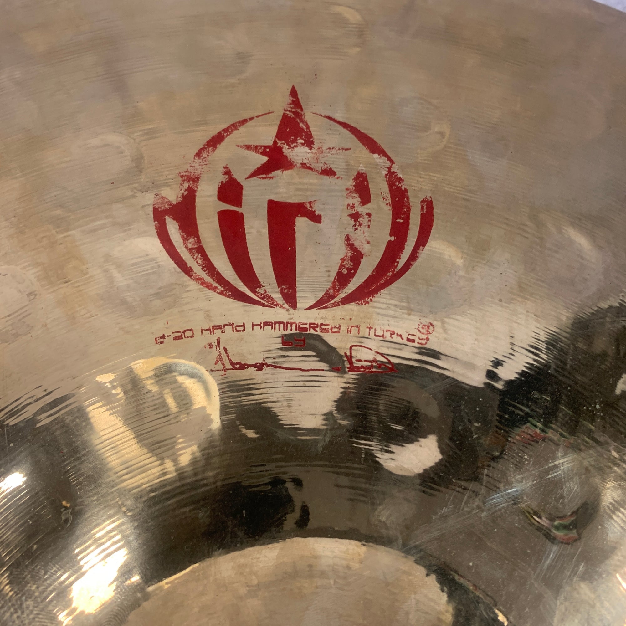 Diril 19 Hammer XL Crash Cymbal Cracked