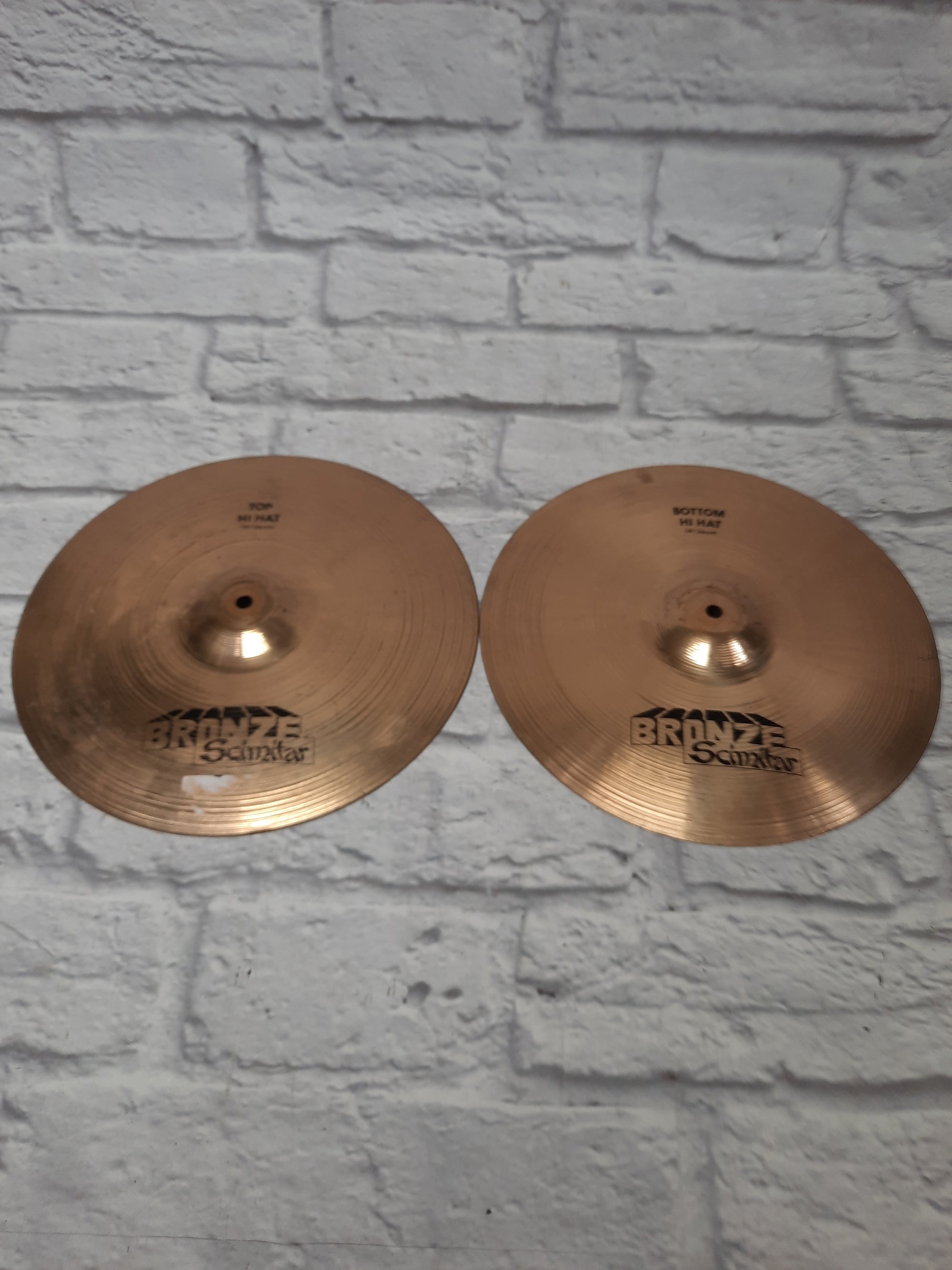 Zildjian Bronze Scimitar 14" Hi-Hats (Pair)