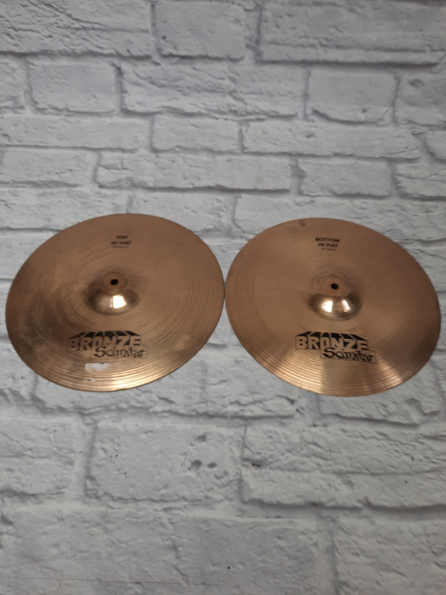 Zildjian Bronze Scimitar 14" Hi-Hats (Pair)