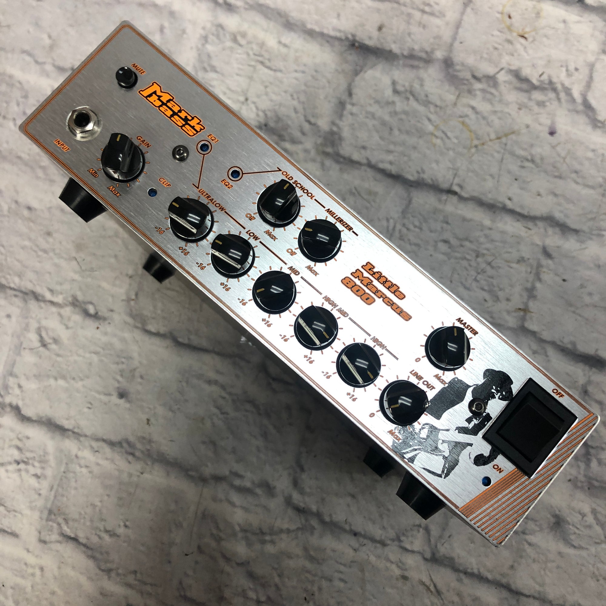 MarkBass Little Marcus Miller Signature Bass Amp Head 800 Watts