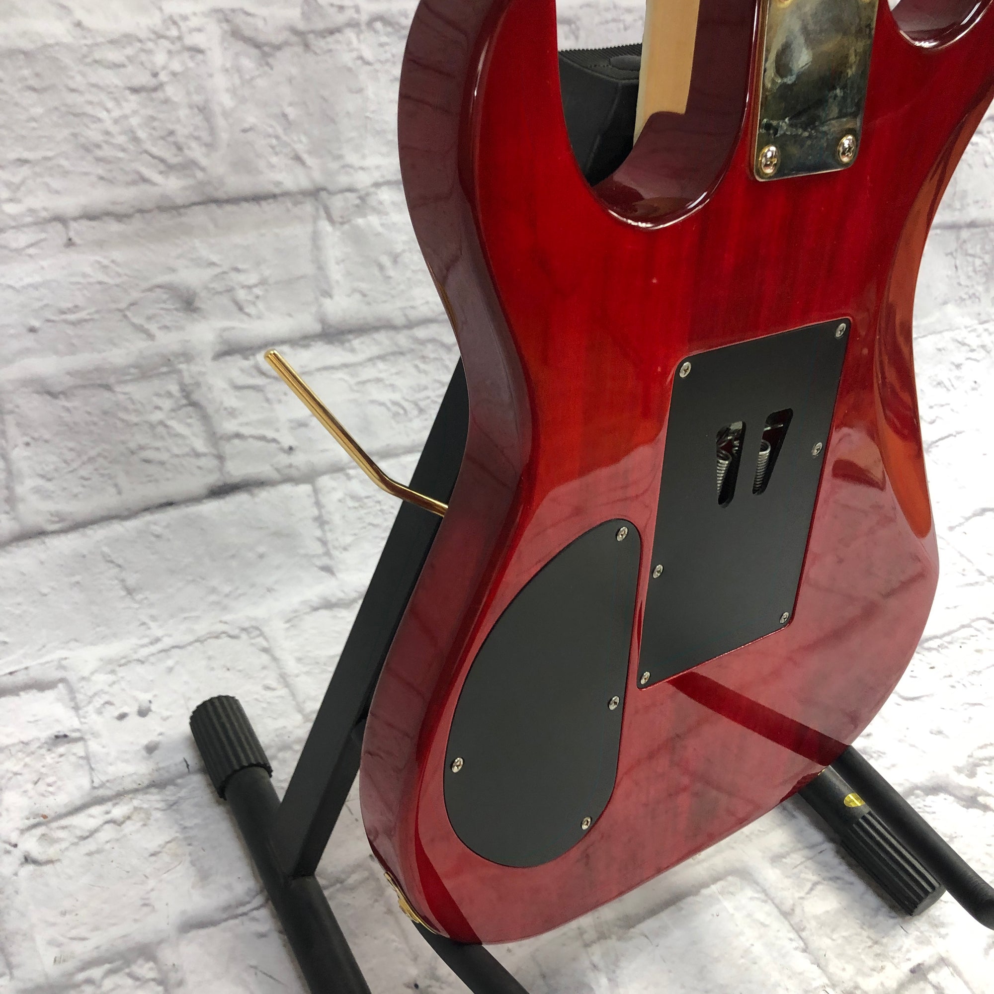 Johnson Catalyst Trans Red Quilted Maple Top Electric Guitar