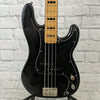 Squier Classic Vibe 70s Precision Bass Guitar Maple Fingerboard - Black