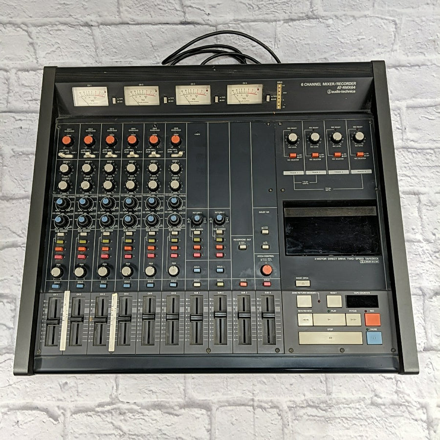 Audio Technica AT-RMX64 Cassette 4-Track Recorder