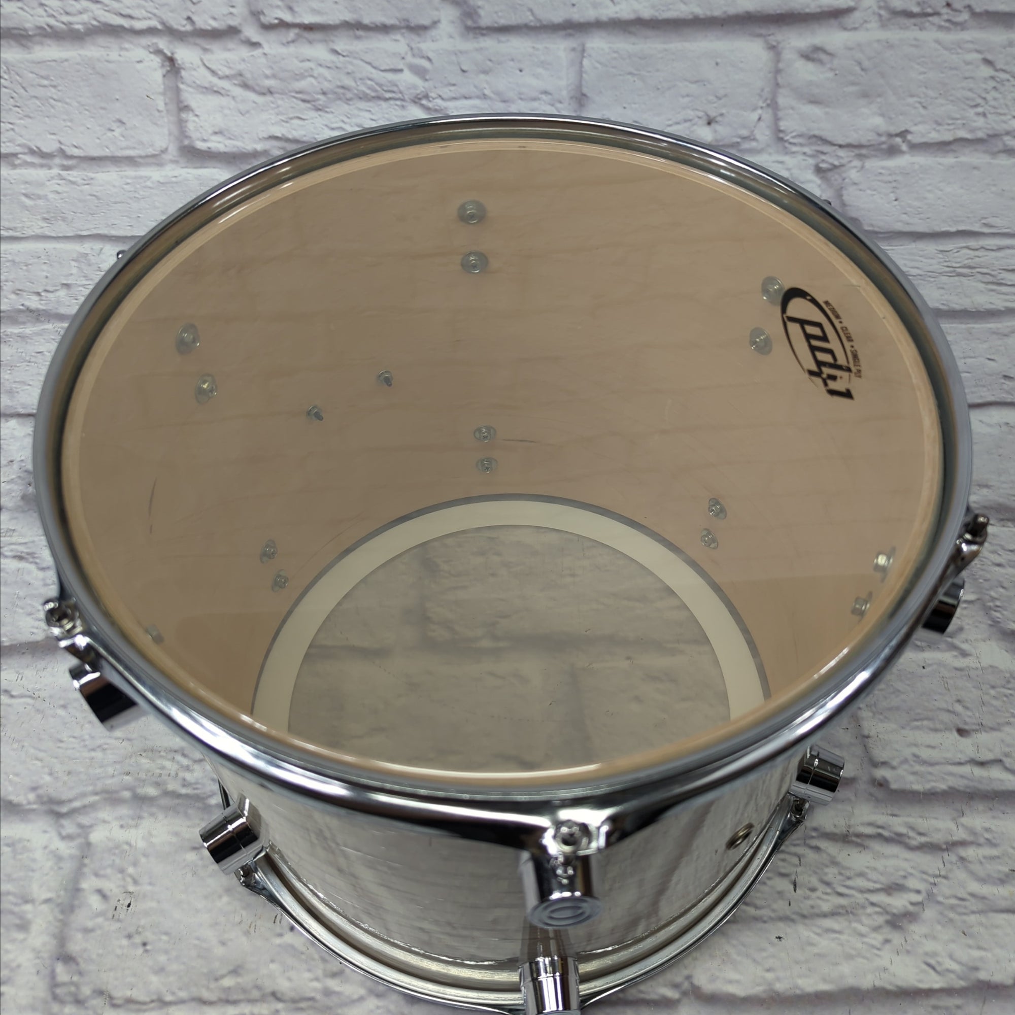 Pacific By DW CX Series 14 X 12” Tom Drum PDP - White Onyx