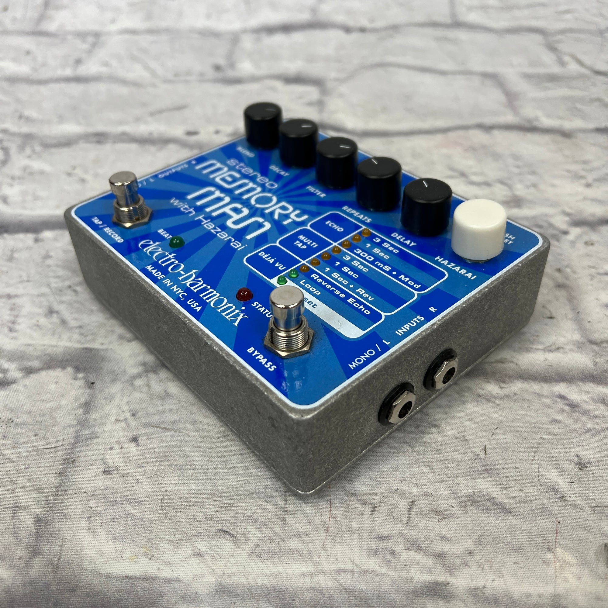 Electro-Harmonix Memory Man with Hazarai Delay Pedal