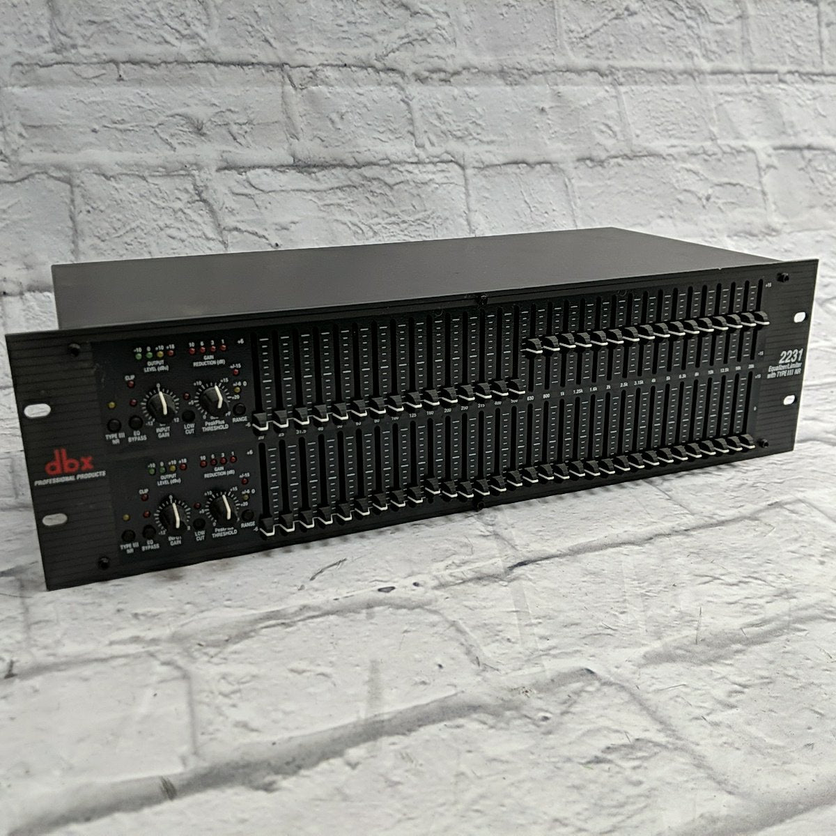 DBX 2231 Equalizer/Limit Rack EQ