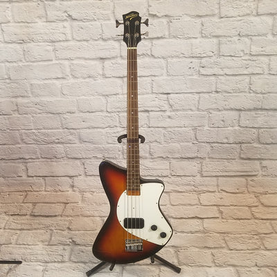 1990's Fernandes Vertigo 4-String Bass Sunburst