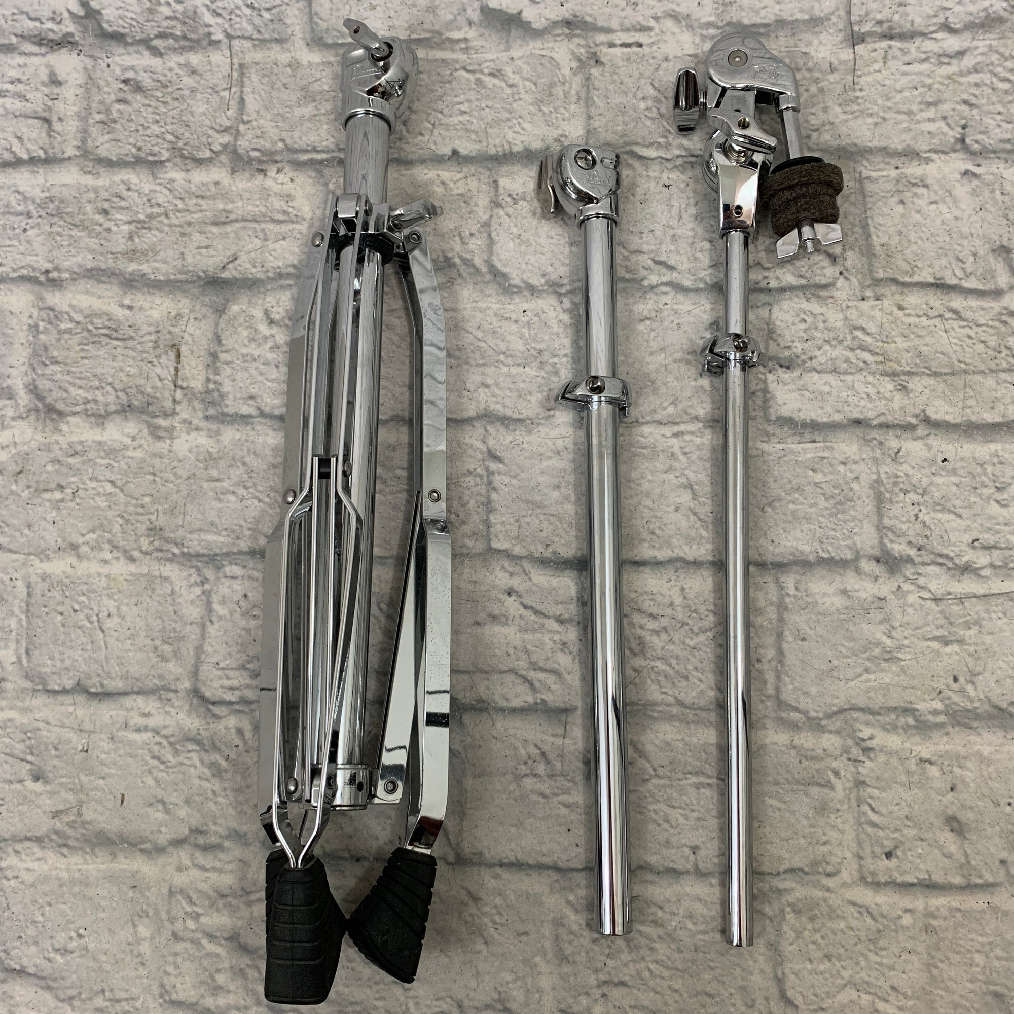 Pearl Double Braced Boom Cymbal Stand With Memory Locks