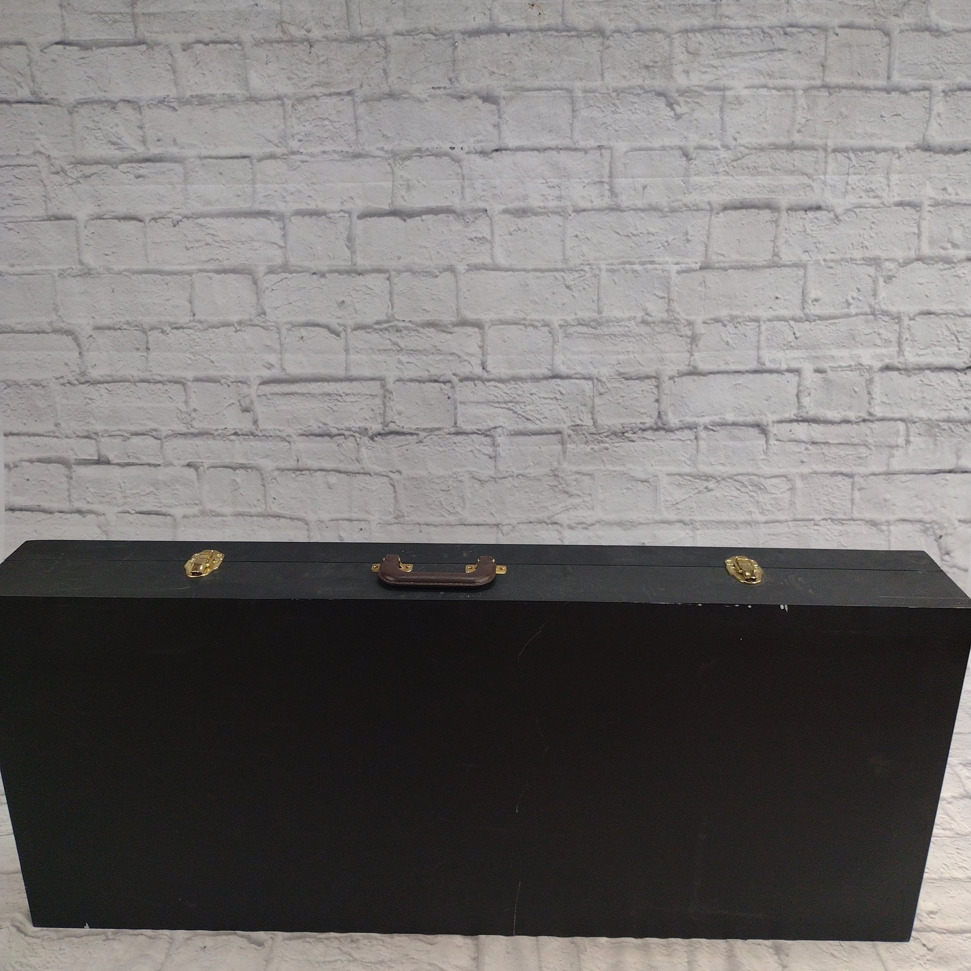 Unknown Custom Wooden Guitar / Keyboard Hard Case 42x6x18