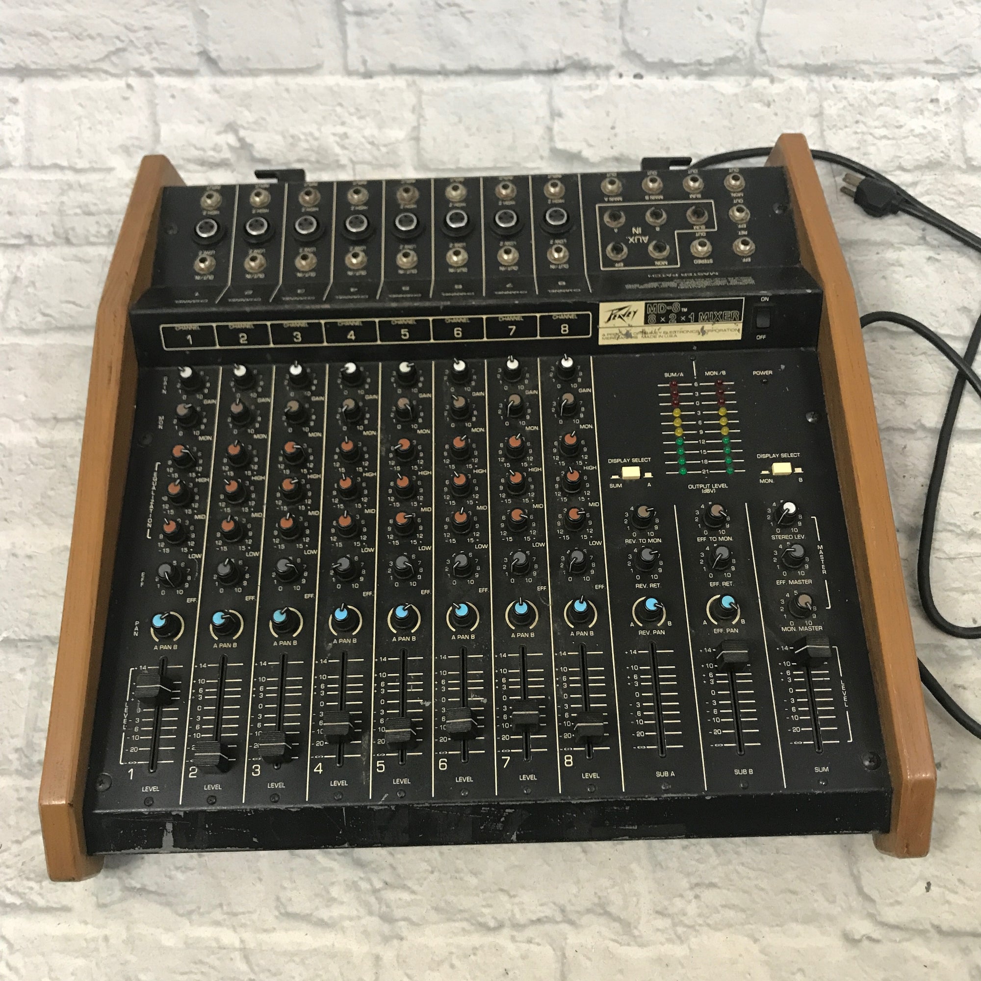 Peavey MD-8 8 Channel Mixing Board