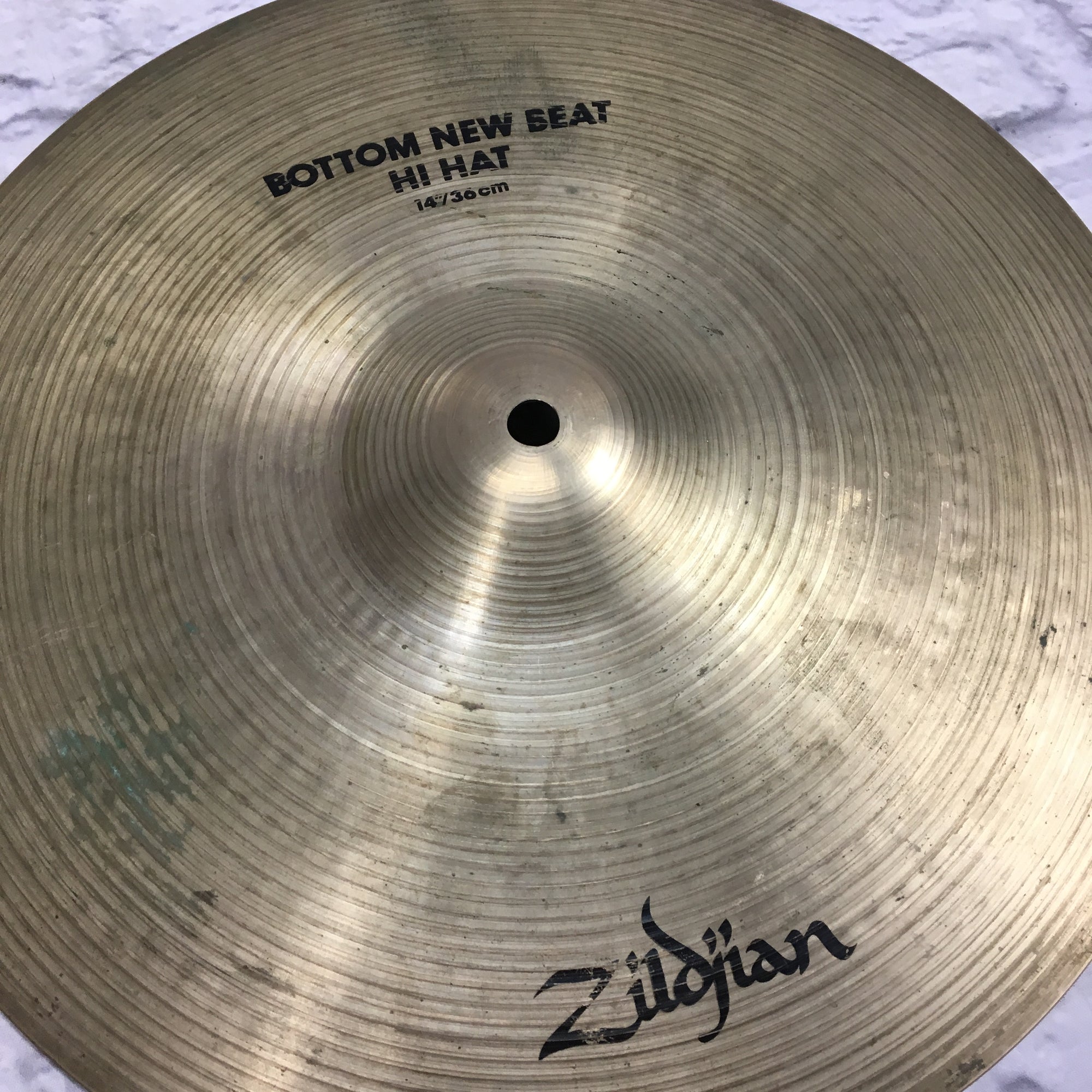 Zildjian 14in New Beat / Quick Beat Hi Hat Bottom Cymbal Pair