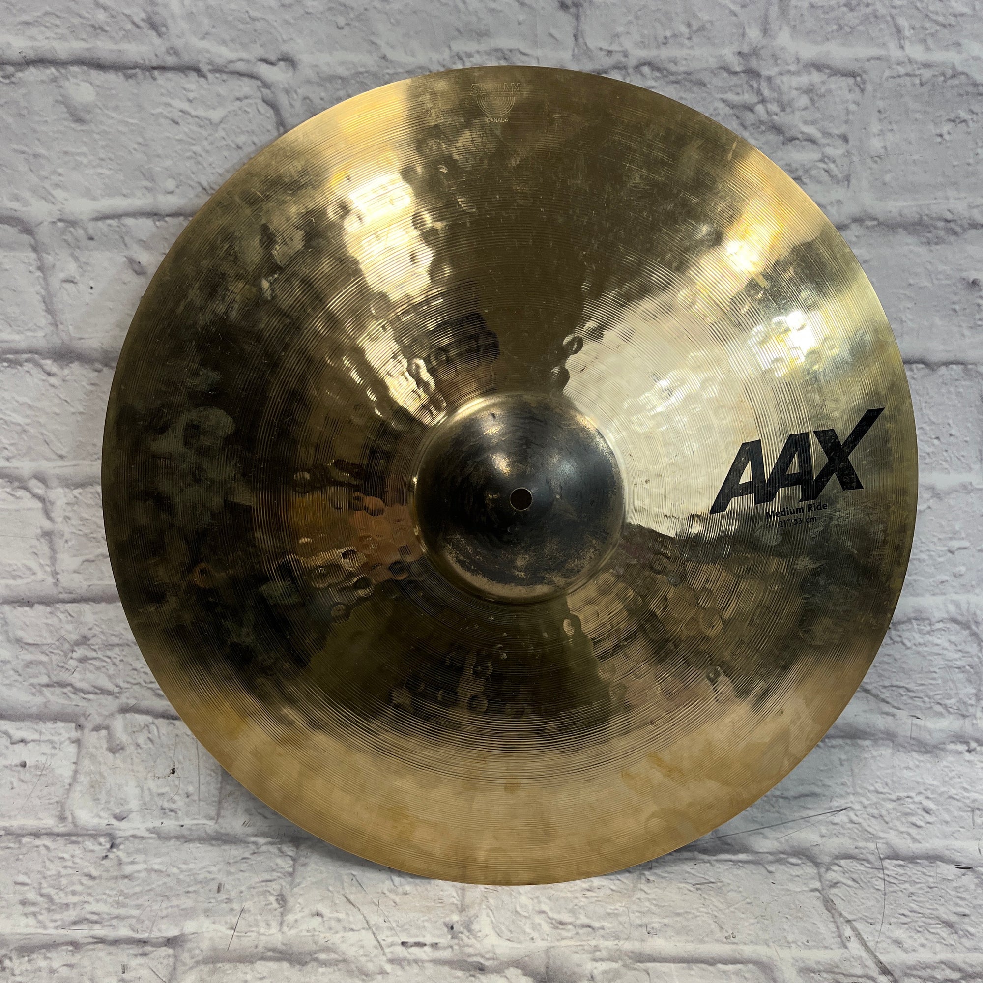 Sabian AAX Medium 21" Ride Cymbal