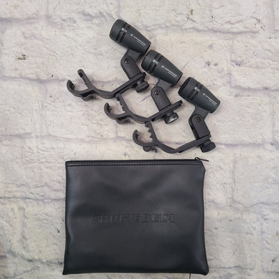 3 Sennheiser e604 Cardioid Dynamic Drum MicrophoneS