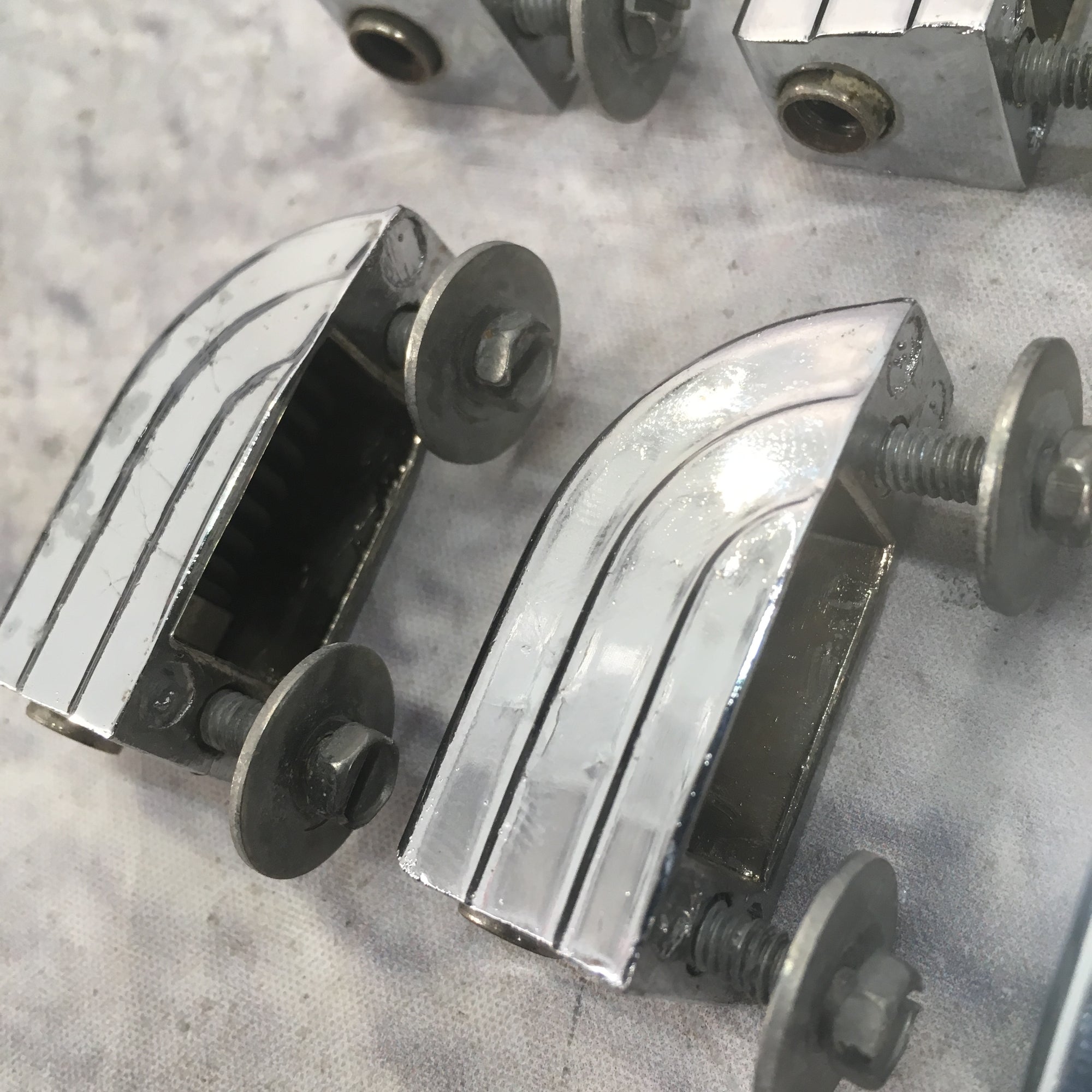 Vintage 60s Leedy Lugs (Set of 12)