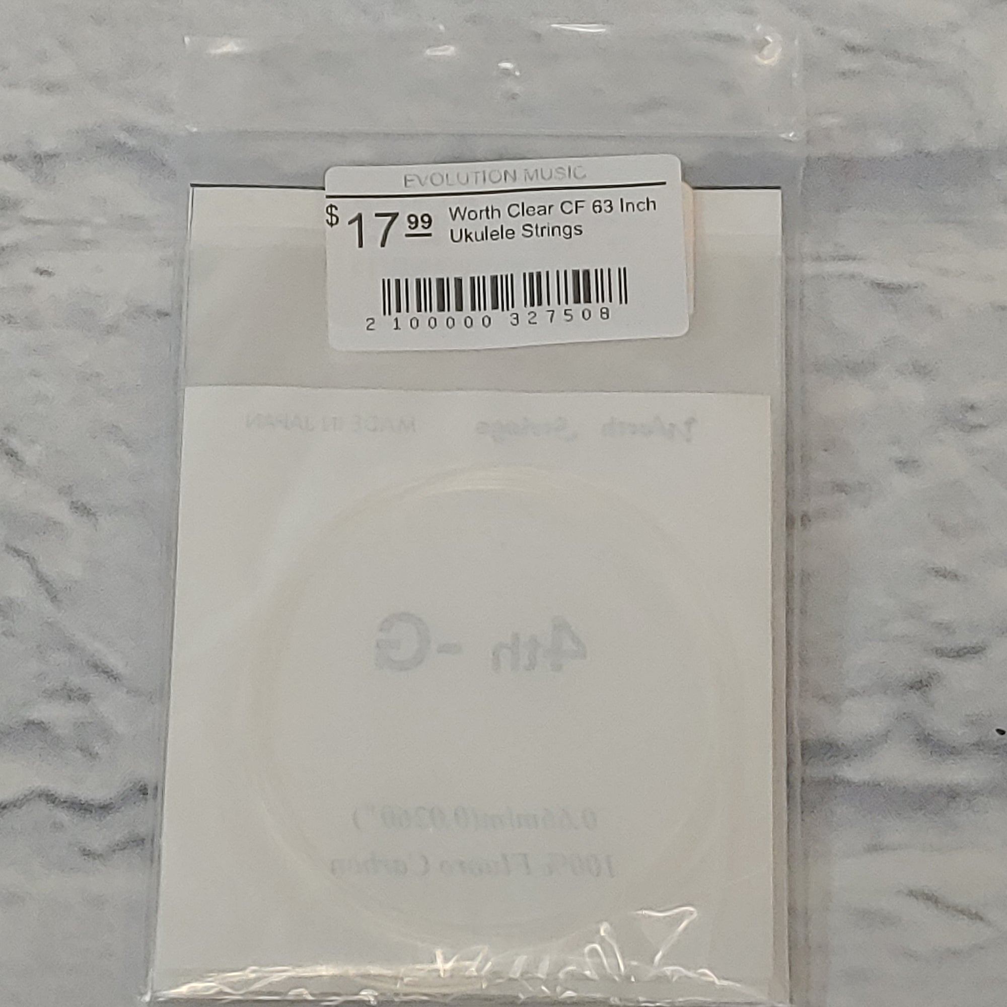 Worth Clear CF 63 Inch Ukulele Strings