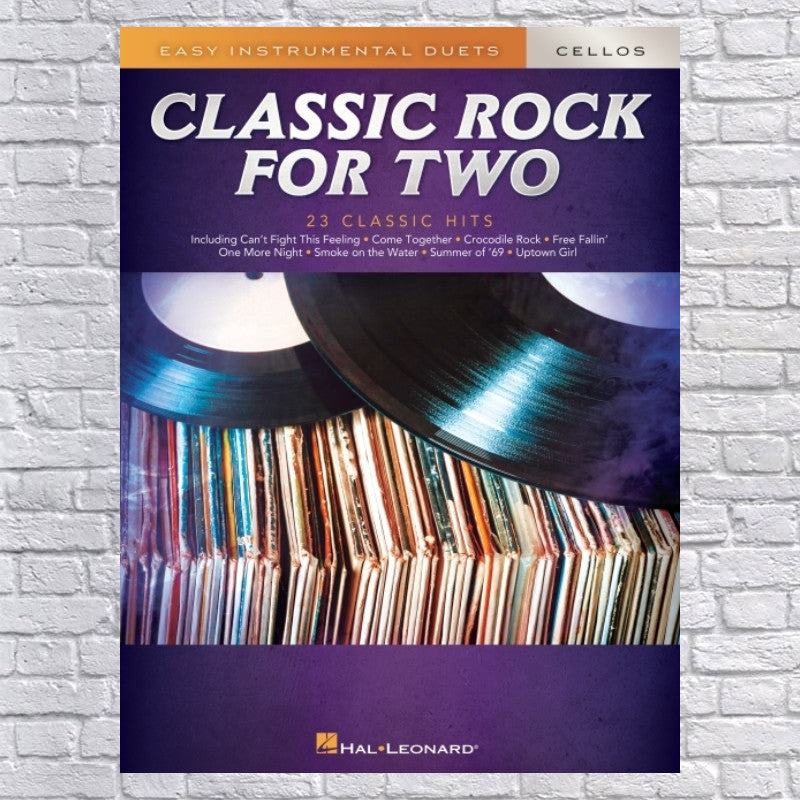 Classic Rock for Two Cellos: Easy Instrumental Duets (Paperback)